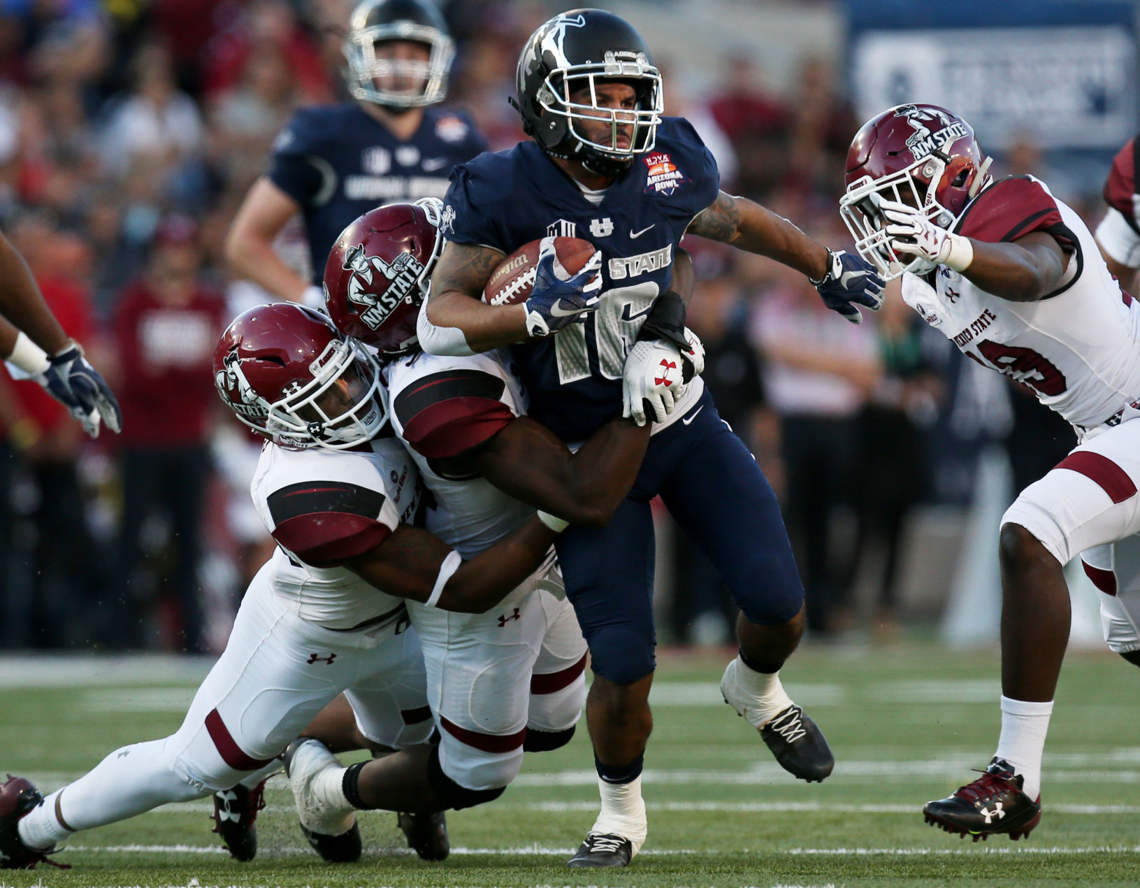 New Mexico State 26, Utah State 20